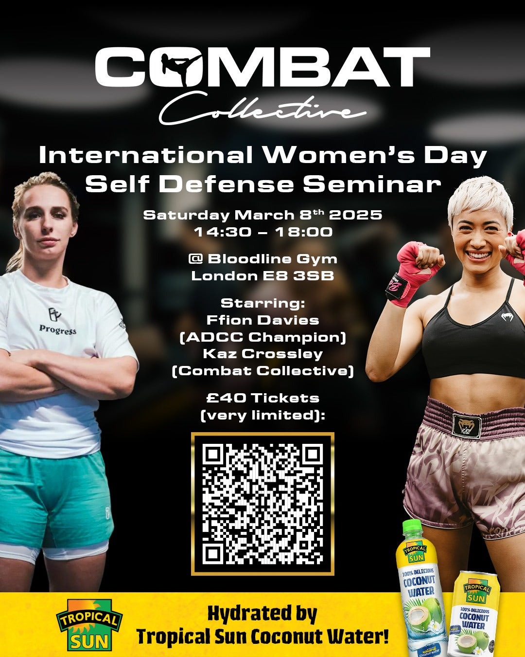 International Women’s Day - Intro to Self Defense Seminar (Women Only)